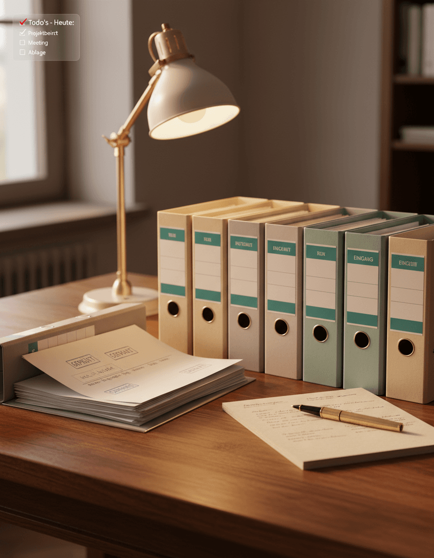 Professionelle Ordnung - Ihre Finanzen strukturiert dokumentiert