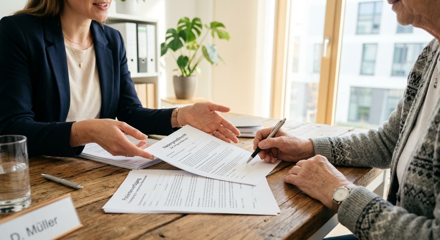 Verfügungen - Beratungssituation